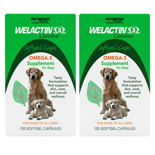 Welactin Canine Softgels, 120 count - 2 Pack