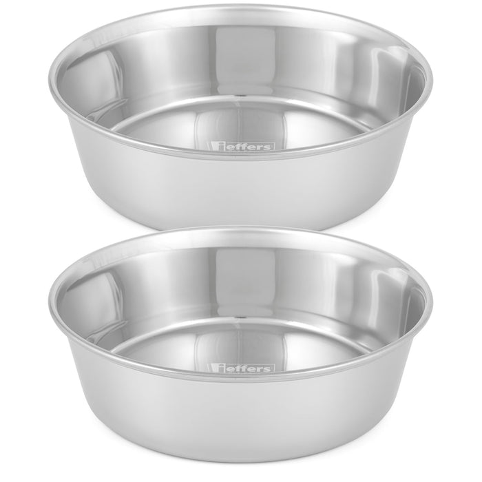 ss-hvy-wgt-bowl-1-2-pint-78010 - 48 oz Heavyweight Stainless Steel Bowl, 2 Pack