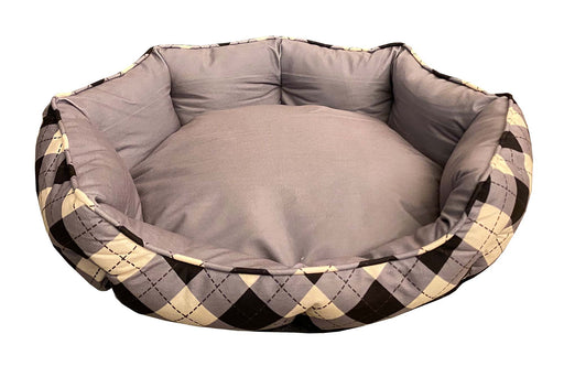 Mink Tufted Euro Bed - Chiseled & Vanilla Ice Medium 