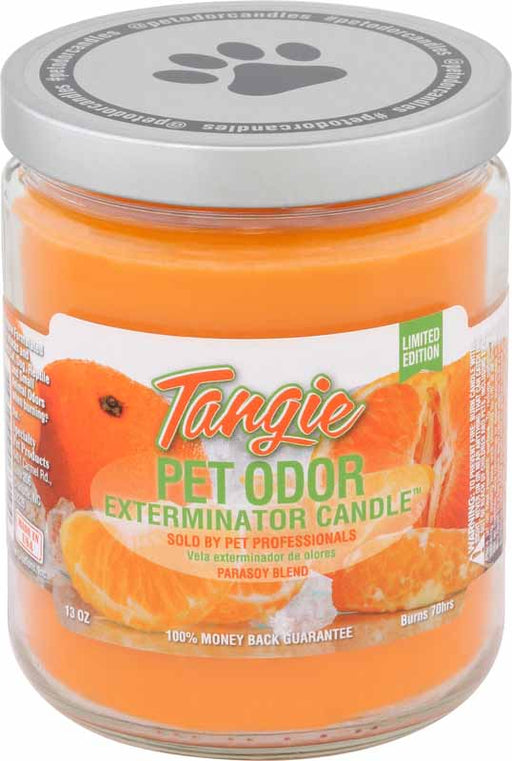 Pet Odor Exterminator Candle, Tangie, 13oz -   