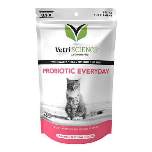 Probiotic Daily Cat  60 Bite Sized Soft Chew - Duck Flavor