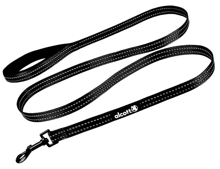 alcott Adventure Leash, Medium - Black  