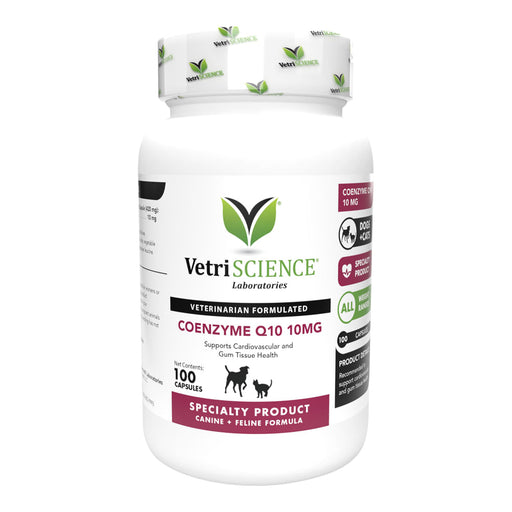 VetriScience Coenzyme Q10 10 mg  100 Capsules - 