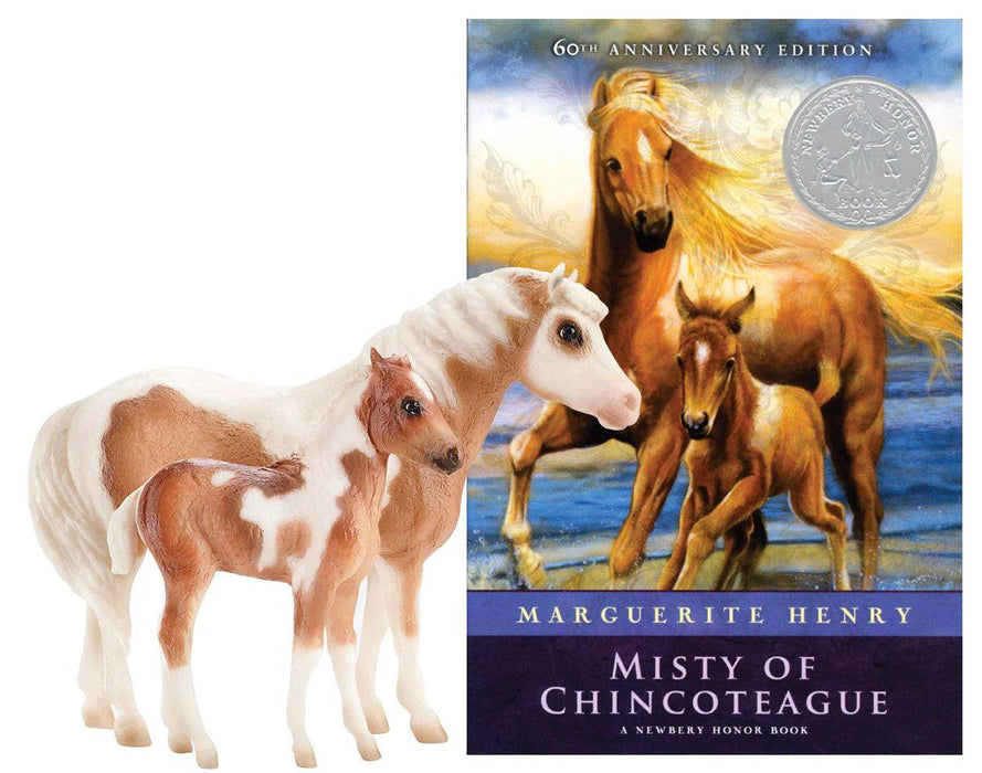 Misty of Chincoteague and Her Foal Stormy & Book Set - Multi  