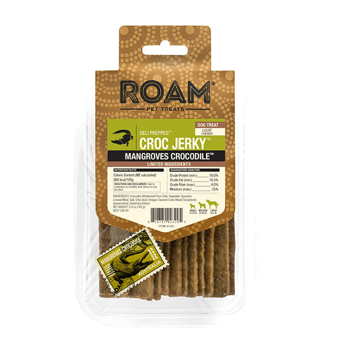 Roam Dog Treats Croc Jerky - See product for detailsCrocodile