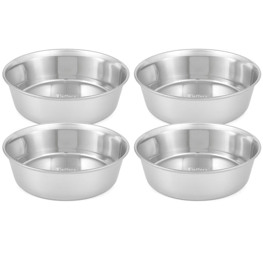 ss-hvy-wgt-bowl-1-2-pint-78010 - 48 oz Heavyweight Stainless Steel Bowl, 4 Pack