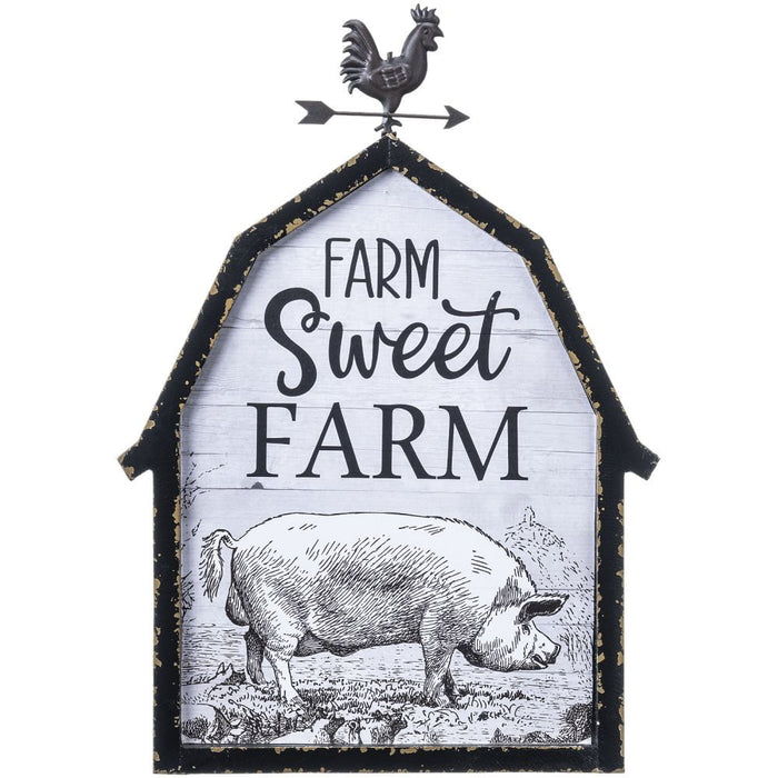 Pig Barn Sign - Multi  