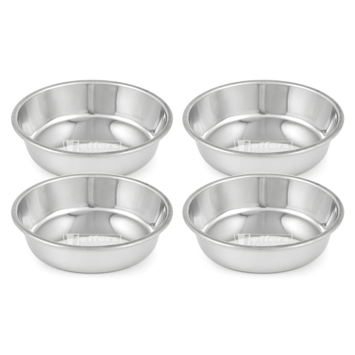 ss-hvy-wgt-bowl-1-2-pint-78010 - 1/2 Pint Heavyweight Stainless Steel Bowl, 4 Pack