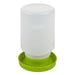 1L Chick Drinker Waterer – Plastic Gravity Water Feeder for Chicks, Quail & Small Poultry - GAUCQ - 1 Liter - Green - 1