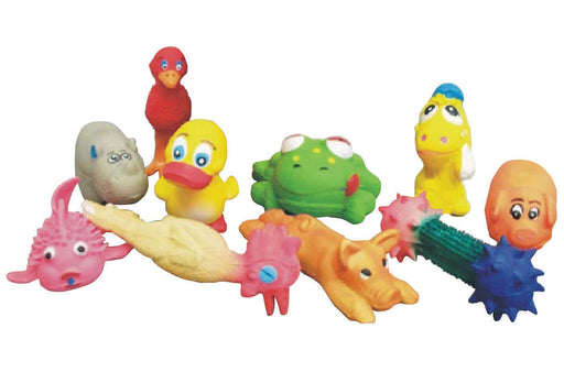 Pip Squeaks Latex Dog Toys, each (Assorted) -   