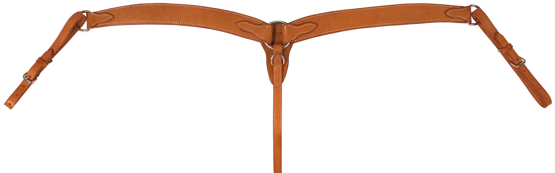 2 - Ply Contoured Breast Collar - Jeffers - Horse Supplies > Horse Tack > Breast Collars