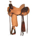 Circle Y Custom Barton Ranch Saddle, Wide, Heavy Oil - 16 in Seat  