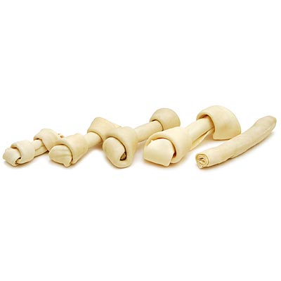 American BeefHide USA Dog Chews (Singles) - American Beefhide 8" Bone, each  