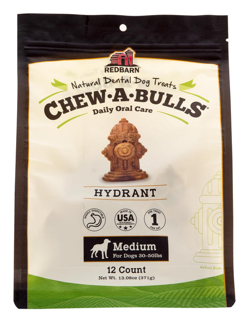 RedBarn Fire Hydrant Chew-A-Bulls Multi-Pack - 12 ct Medium Fire Hydrant Chew-A-Bulls  