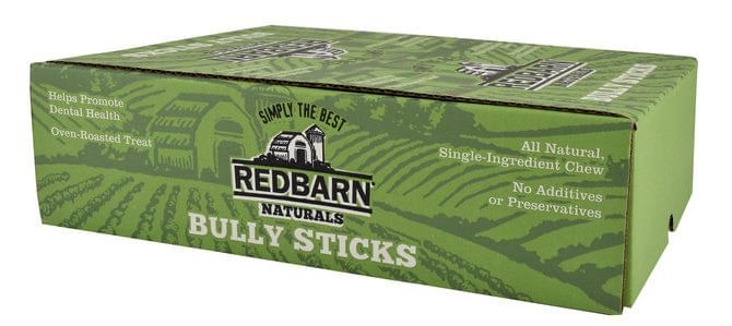 Redbarn 12" Braided Bully Sticks - Each  