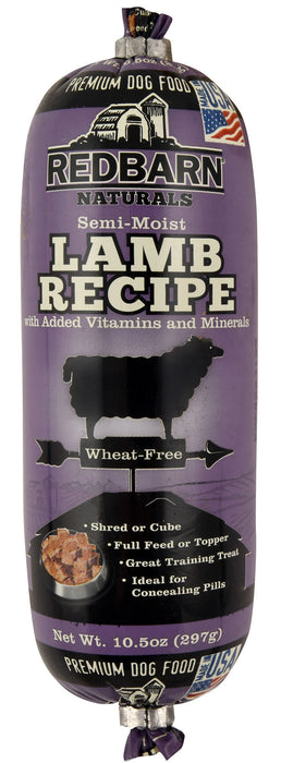 Redbarn Naturals Lamb Recipe Dog Food Roll - 10.5 oz  