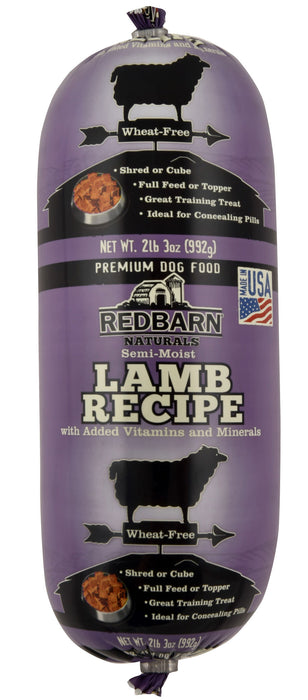 Redbarn Naturals Lamb Recipe Dog Food Roll - 2 lb 3 oz  