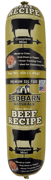 Redbarn Naturals Beef Recipe Dog Food Roll - 4 oz  