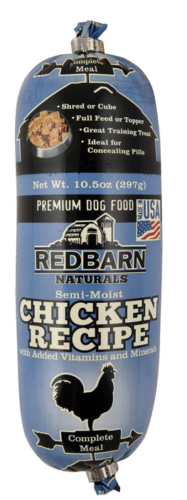 Redbarn Naturals Chicken Recipe Dog Food Roll - 10.5 oz  