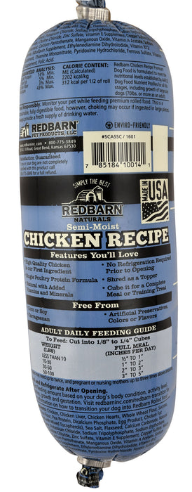 Redbarn Naturals Chicken Recipe Dog Food Roll - 4 oz  