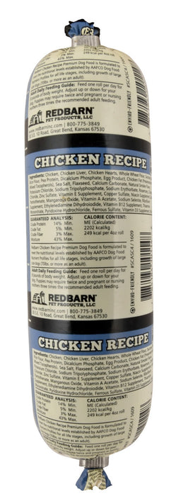 Redbarn Naturals Chicken Recipe Dog Food Roll - 4 oz  