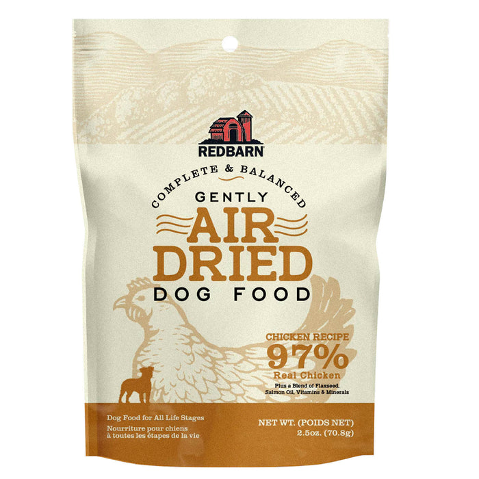 Redbarn Air Dried Recipe Dog Food - 2.5 oz Chicken 