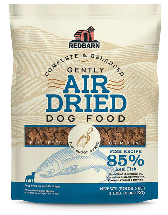 Redbarn Air Dried Recipe Dog Food - 2 lb Fish 