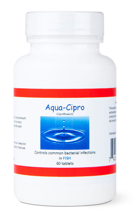 250 mg Aqua - Cipro, 60 ct - Jeffers - Fish Supplies > Fish Supplies