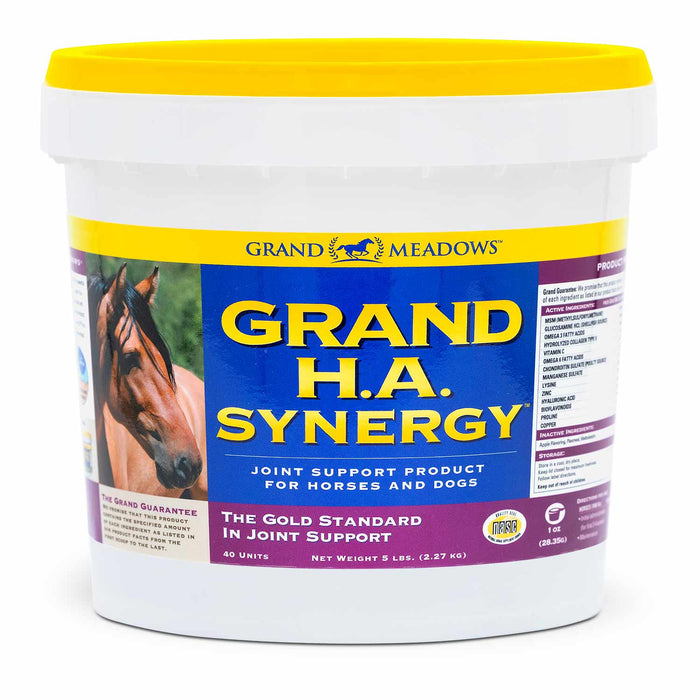 Grand H.A. Synergy Advanced Joint Supplement for Horses & Dogs