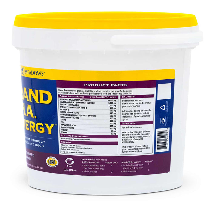 Grand H.A. Synergy Advanced Joint Supplement for Horses & Dogs
