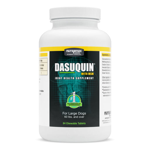 Nutramax Dasuquin with MSM Joint Health Supplement for Large Dogs - Dasuquin® w/ MSM Chewable Tablets, Large Dogs (250 count)  