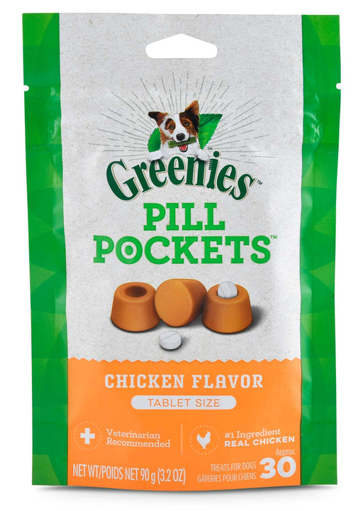 Greenies Pill Pockets for Tablets, 30 Count - Beef  