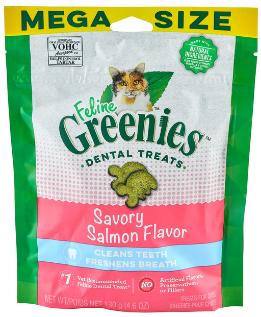 Feline Greenies, MEGA Size, 4.6 oz - Salmon  