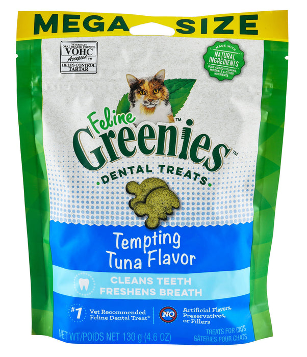 Feline Greenies, MEGA Size, 4.6 oz - Tuna  