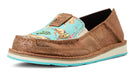 Ariat Women's Cruiser, Copper Metallic/Bucking Turquoise - 8  