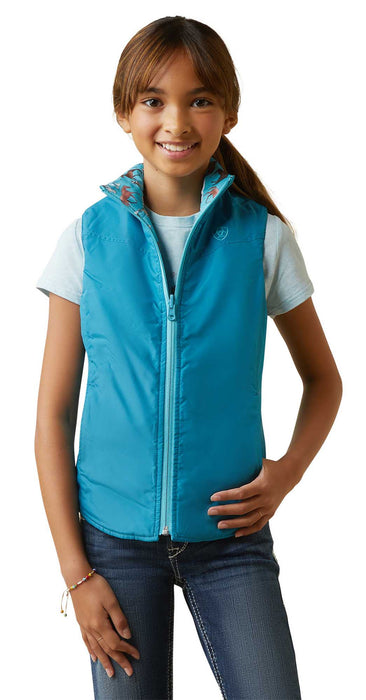 Ariat Kid's Bella Reversible Insulated Vest - Medium  