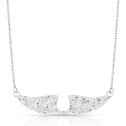 Destined Horseshoe Necklace -   