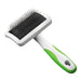 Andis Medium Firm Slicker Brush - White Medium 