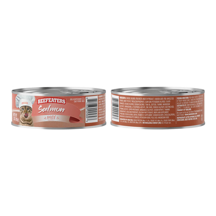 Beefeaters Pate - 3 oz, 24 ct Salmon 