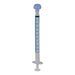 Baxter Oral Syringe Full Plunger Clear - 1 cc, Full Plunger  