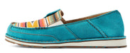 Ariat Women's Cruisers, Teal & Suede - 9  