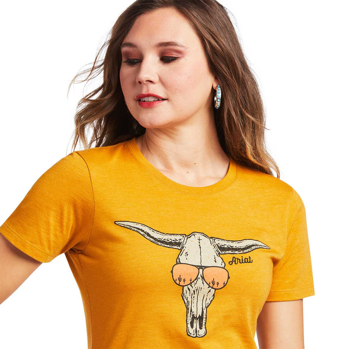 Ariat Women's Sunglass Skull T-Shirt - SML  