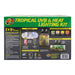 Tropical UVB and Heat Lighting Kit - Black  