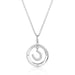 Luck of the Draw Horseshoe Necklace -   