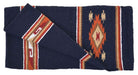 Diamond R Double Weave Saddle Blanket - Navy  