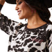 Ariat Women's R.E.A.L. Crew Holstein Cow Print Sweatshirt - XLarge  