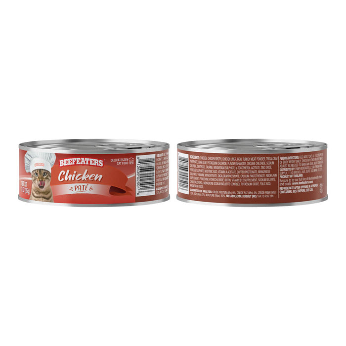 Beefeaters Pate - 3 oz, 24 ct Chicken 