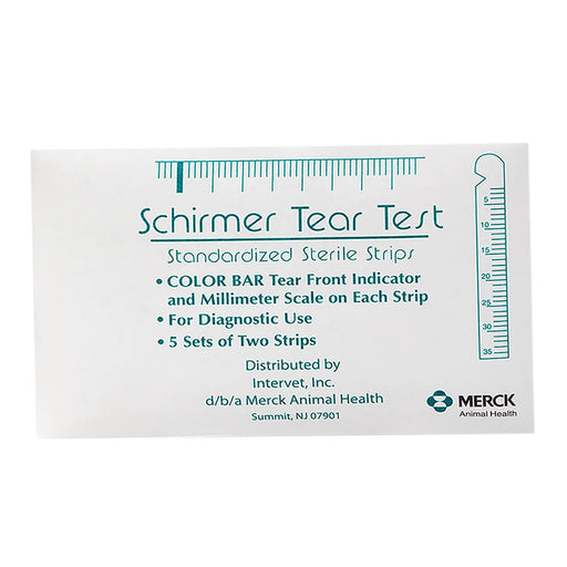 Schirmer Tear Test  5 Sets - 5 Sets of Two Strips in Each Envelope  