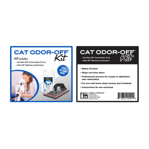 Cat Odor-Off Extractor Kit - Clear Yellow 16oz 