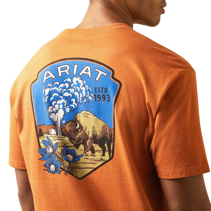 Ariat Men's Old Faithful Short Sleeve T-Shirt - Large  